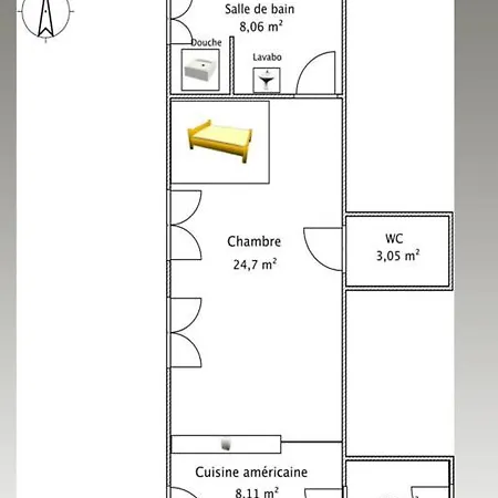 Appartement Residilaverde Gare *